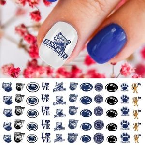 💌BO/GO$6 Penn State Nittany Lions College Sports Team Nail Decals